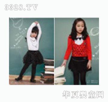 M&Qͯװ2013�ﶬ��ɫ����ȹ