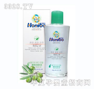 Honibo韩婴宝橄榄润肤油