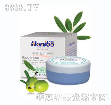 Honibo韩婴宝橄榄油保湿霜