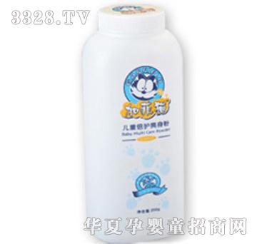 加菲猫儿童瓶装爽身粉祛湿防疹