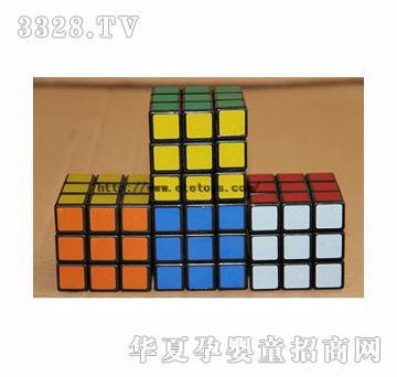 易腾黑5.7cm三级热转印魔方