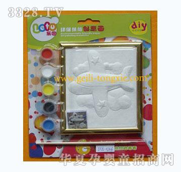 ������ɫ�ɻ�С��DIY����ֽ���⻭