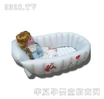 樱宝宝便携折叠婴儿浴盆