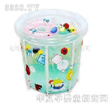 樱宝宝日本透明彩绘支架水池