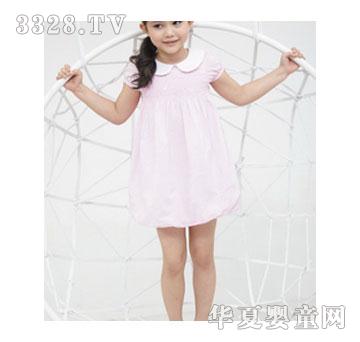 埃米希粉色童裙