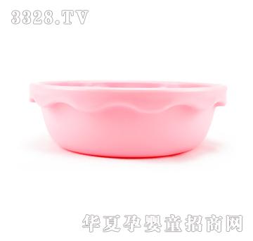 宝啦PP塑料儿童碗（粉色）