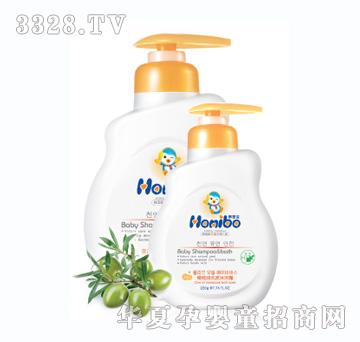 Honibo韩婴宝橄榄油洗发沐浴露