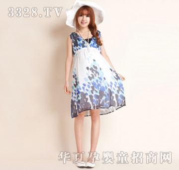 ʮ������ѩ��ӡ����Ĩ��ȹ 1279205